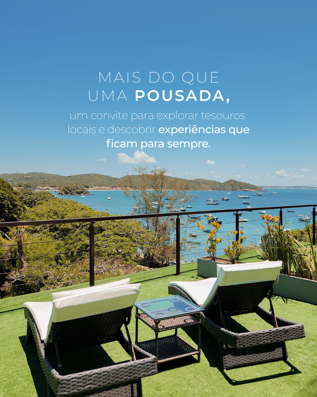 Campanha elegante pousada